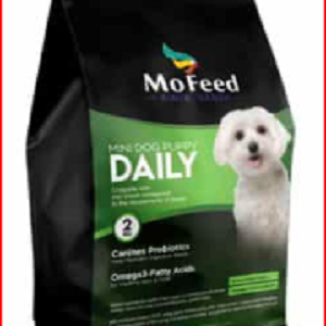 غذای خشک توله سگ نژاد کوچک، 2 کیلوگرمی، برند مفید Mofeed, Puppy Food, Mini Dog, 2kg