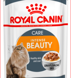 خرید پوچ گربه رویال کنین مناسب پوست و مو  Royal Canin Intense Beauty در پت شاپ یاسان