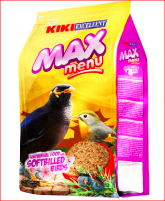 خرید غذای مرغ مینا کیکی مدل Max Menu در پت شاپ یاسان