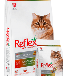 خرید غذای خشک گربه رفلکس مدل مولتی کالر _ 15 کیلوگرم Reflex در یاسان پت