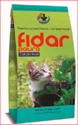 خرید غذای خشک گربه بالغ، 10 کیلوگرمی، برند فیدار پاتیرا Fidar Patira, Cat Dry Food, Adult در پت شاپ یاسان