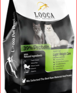 خرید غذای خشک گربه لوکا مدل Light Weight Care وزن در پت شاپ یاسان