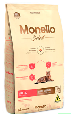 خرید غذای گربه بالغ سلکت مونلو – Monello Select Adult Cat  در یاسان پت