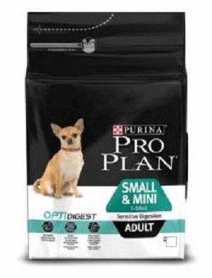 غذای خشک سگ نژاد کوچک پروپلن با گوارش حساس وزن ۳ کیلوگرم | Optidigest Pro Plan Small And Mini Optidigest