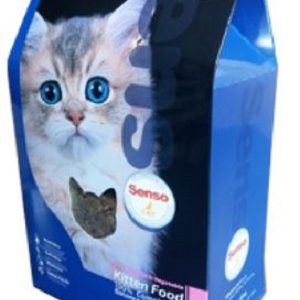غذای خشک بچه گربه کيتن برند سنسو Senso